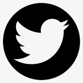 Twitter Icon Round Black, HD Png Download, Free Download