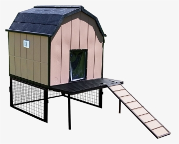 Insulated Dog House Transparent Background - Raised Dog House With Ramp, HD Png Download, Free Download