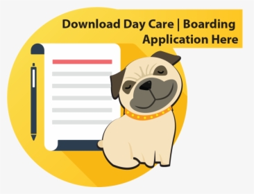 Download Day Care - Pug, HD Png Download, Free Download