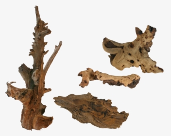 Aquarium Figure,plant,driftwood - Wood, HD Png Download, Free Download