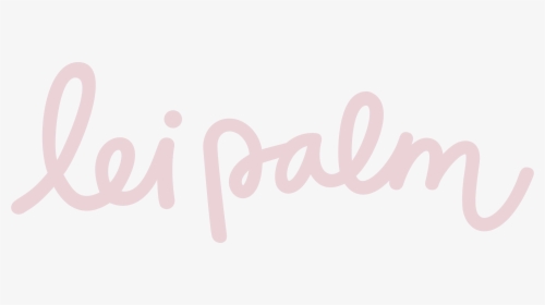 Lei Palm - Calligraphy, HD Png Download, Free Download