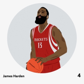Transparent James Harden Png - Basketball Player, Png Download, Free Download