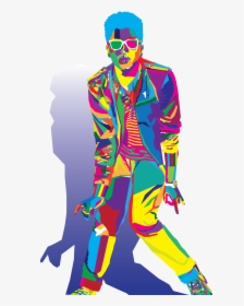 Transparent Bruno Mars Png - Wpap Bruno Mars, Png Download, Free Download