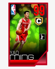 Yao Ming Nba Live Mobile Card - Kick Up A Soccer Ball, HD Png Download, Free Download