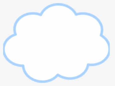 Transparent Cloud Outline Clipart - Label, HD Png Download, Free Download