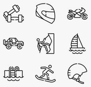 Extreme Sports Png - Marine Icons, Transparent Png, Free Download