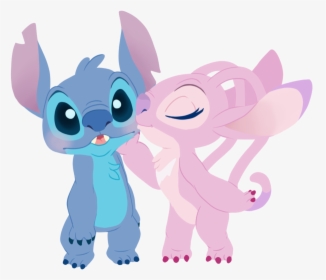 Angel Disneys Lilo Stitch Wallpapers - Stitch And Angel Png, Transparent Png, Free Download