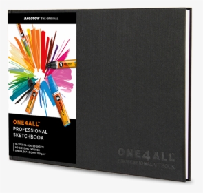 One4all™ Professional Sketchbook Din A4"  Title="one4all™ - Molotow Sketchbook, HD Png Download, Free Download