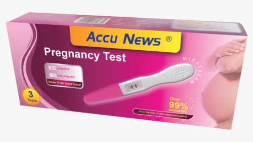 Accu News Pregnancy Test - Spoon, HD Png Download, Free Download