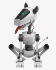 Bard Aka Be A Robo Dog - Robot Dog Cartoon Show, HD Png Download, Free Download