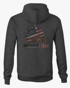 Zip Up Hoodie American Icon Hooded Sweatshirt - Hoodie, HD Png Download, Free Download