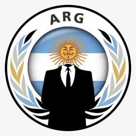 Ethical Hacking Logo Png , Png Download - Anonymous Argentina, Transparent Png, Free Download