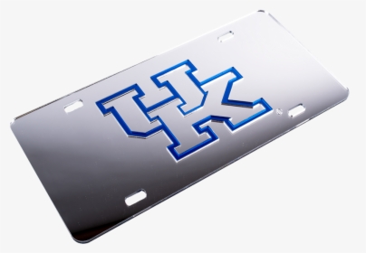 Kentucky License Plate Silver W/ Sliver Uk - Uk Wildcat Mirrored License Plate, HD Png Download, Free Download