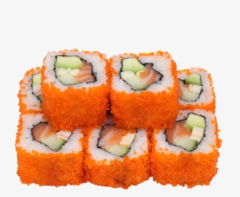 California Roll With Salmon - California Roll Png, Transparent Png, Free Download