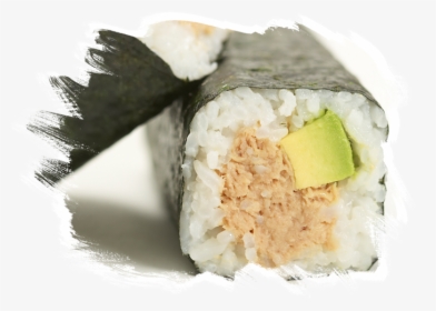 Tuna Roll - Tuna And Avocado Sushi From Sushi Hub, HD Png Download, Free Download