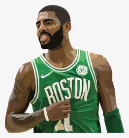 Kyrie Irving Vector Illustration - Kyrie Irving Vector Png, Transparent Png, Free Download