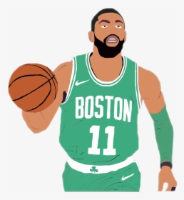 Kyrieirving Irving Kyrie Celtics Cavs Nba - Boston Celtics Game Jersey, HD Png Download, Free Download