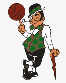 Celtics Just Guy - Boston Celtics Logo Guy, HD Png Download, Free Download