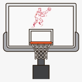 Clipart Basketball Hoop, HD Png Download, Free Download