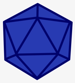 This Free Icons Png Design Of D20 Blank - D20 Roll 1, Transparent Png, Free Download