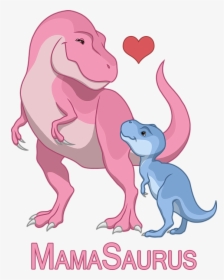 Mommy And Baby Dinosaur, HD Png Download, Free Download