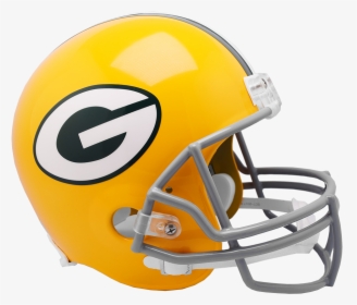Green Bay Packers Vsr4 Replica Throwback Helmet - Green Bay Packers Old Helmet, HD Png Download, Free Download
