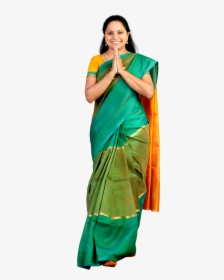 Kalvakuntla Kavitha Standing Png Photos Images - Kalvakuntla Kavitha Png, Transparent Png, Free Download