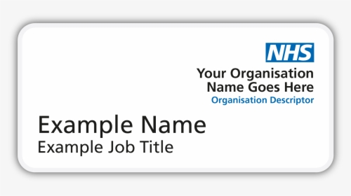 Transparent Hello My Name Is Tag Png - Nhs, Png Download, Free Download