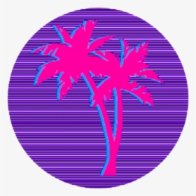 Summer Tumblr Png - Transparent Neon Palm Tree, Png Download, Free Download
