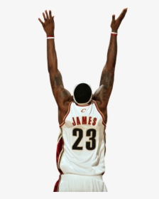 Lebron James Arms In The Air - Lebron Arms Png, Transparent Png, Free Download