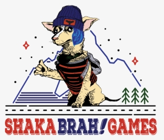 Shaka Brah Games Logo - Cartoon, HD Png Download, Free Download