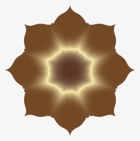 Floral Lotus Shape Glow - Fractal Art, HD Png Download, Free Download