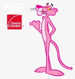 Pink Panther Logo Bing Images - Graphic Design, HD Png Download, Free Download