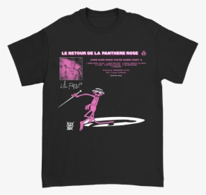 Alien Body X Lil Peep Return Of The Pink Panther Remix - Lil Peep Pink Panther Shirt, HD Png Download, Free Download