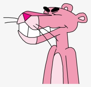 The Pink Panther Laughing By Marcospower1996 - Pink Panther Cartoon Characters Transparent Png, Png Download, Free Download