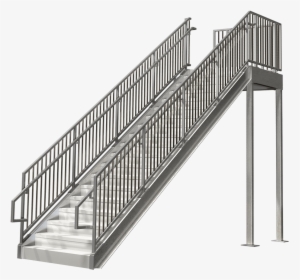 Steel Stair Png , Png Download - Parts Of Metal Stairs, Transparent Png, Free Download