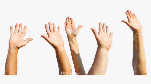 Clip Art Hands Reaching Up - Raise The Roof Hands, HD Png Download, Free Download