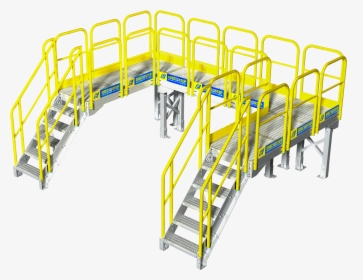 Keep Your Workers Safe With Our Assembly Line Stair - Stairs, HD Png Download, Free Download