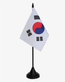 Transparent South Korea Flag Png - Free South Korea Table Flag Png, Png Download, Free Download