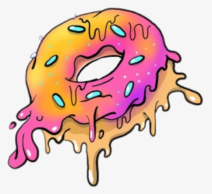 Grimeart Grime Doughnut Grime Art Food Png Transparent Png Kindpng