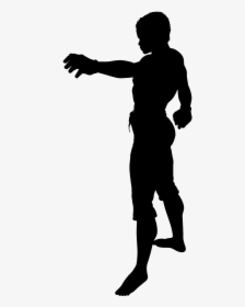 Fit Man Silhouette Png, Transparent Png, Free Download