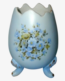 Vintage Inarco, Japan Blue Porcelain Cracked Egg Vase - Forget-me-not, HD Png Download, Free Download