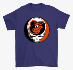 Baltimore Orioles The Grateful Dead Baseball Mlb Mashup - Mickey Mouse Slipknot T Shirt, HD Png Download, Free Download