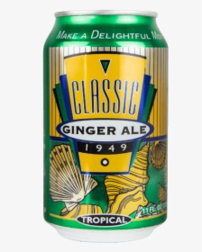 Classic Ginger Ale - Tropical Bottling Ginger Ale Classic Can, HD Png Download, Free Download