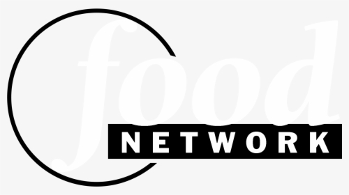 Food Network Logo Black And White Circle - Food Network, HD Png Download, Free Download