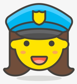 Icon Polisi Png Clipart , Png Download - Police Emoji Png, Transparent Png, Free Download