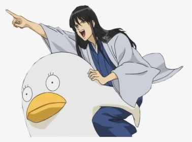 Sticker Kikoojap Gintama Katsura Zura Elizabeth - Katsura Png, Transparent Png, Free Download