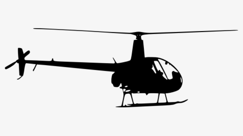 9 Helicopter Silhouette Side View - Silhouette Helicopter Clip Art, HD Png Download, Free Download