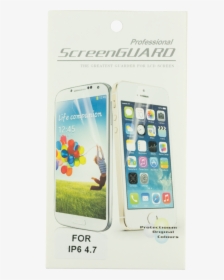 Iphone 6 Clear Screen Protector - Screen Protector, HD Png Download, Free Download