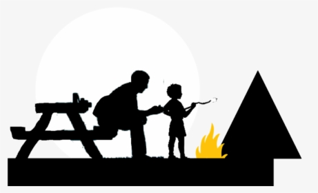 Father And Son Camping Png, Transparent Png, Free Download